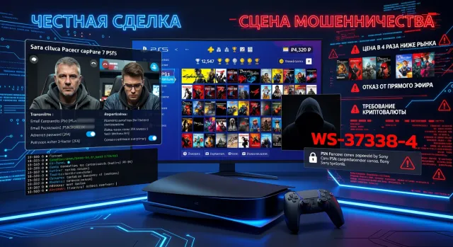 Как купить аккаунт PlayStation 5 и не потерять доступ к PSN