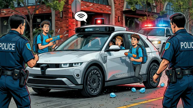 Waymo сдало подростков копам. Роботакси умеет звонить в полицию